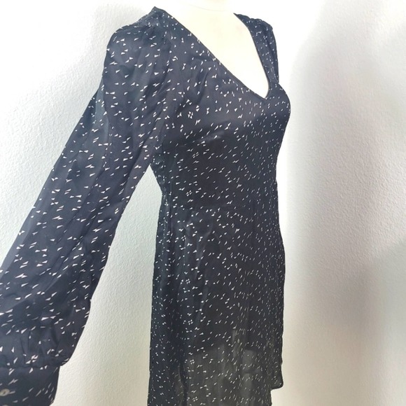 VELVET BY GRAHAM & SPENCER RACHEL SATIN TUNIC DRESS sz XS - Picture 5 of 16